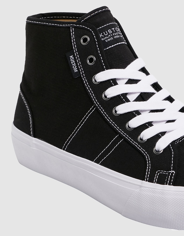 Kustom - World Wide Hi Black White