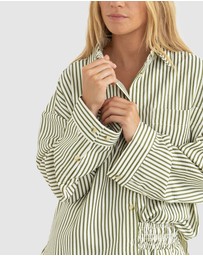 Rhythm - Cove Stripe Long Sleeves Shirt