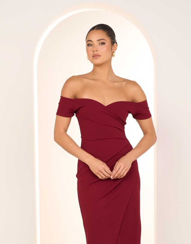 Pilgrim - Jamie Off Shoulder Midi Dress