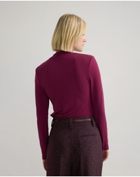 Oxford - Allison Long Sleeve Knit Top