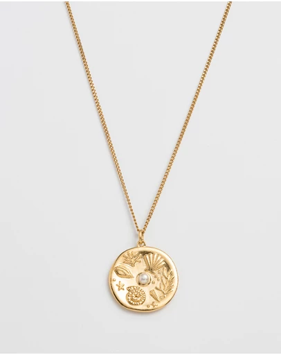 Kirstin Ash - By The Sea Coin Necklace