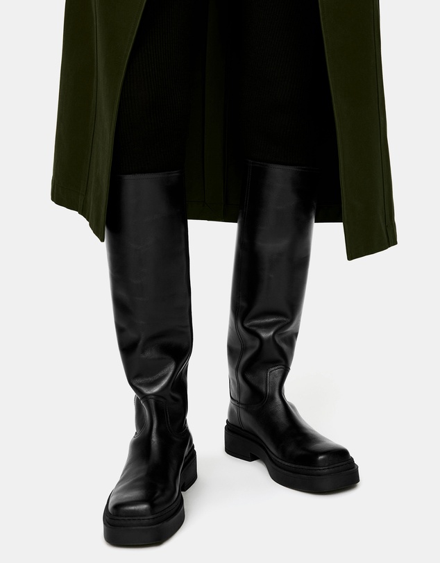 ARKET - Below-The-Knee Leather Boots