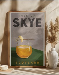 Olive et Oriel - Isle Of Skye Scotland Scotch Cocktail by The Whiskey Ginger Art Print