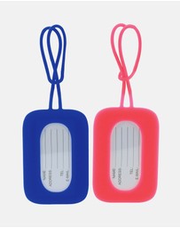 Milleni - Milleni Travel Silicone Luggage Tags (2 PK)