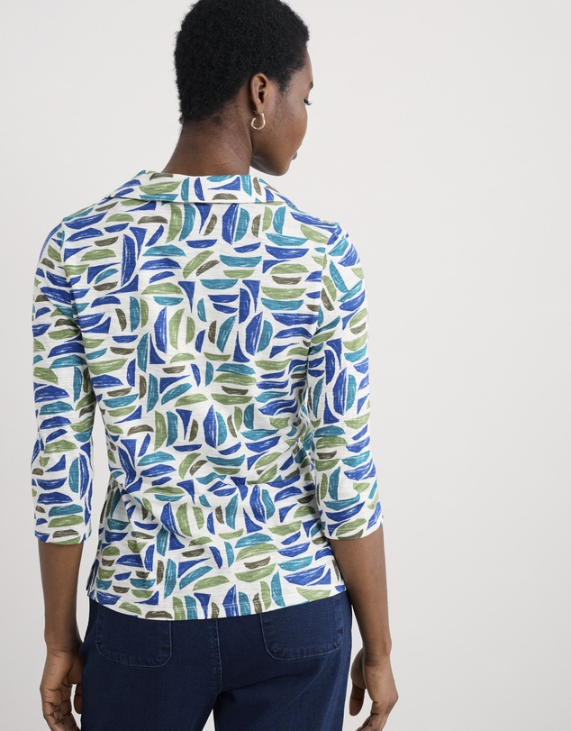 Seasalt - Seasalt Cornwall Green Wavecrest Shirt