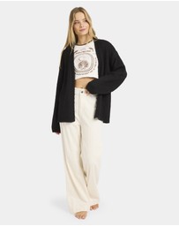 Billabong - Womens Soft Sun Open Front Cardigan