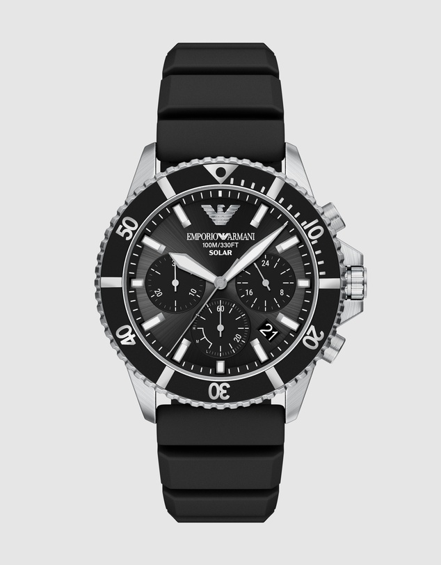 Emporio Armani - Black Chronograph Watch