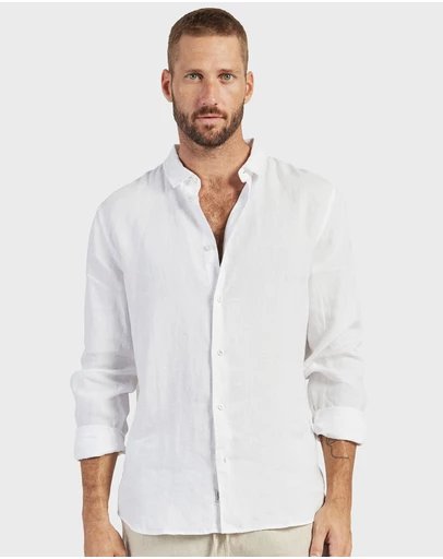 Academy Brand - Mick Linen Shirt