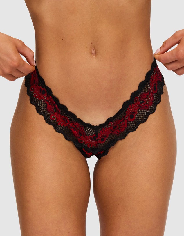 Ann Summers - Triple Threat Crotchless Thong Multi Pack