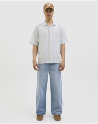Jack & Jones - Jorbellagio Crochet Shirt SS SN