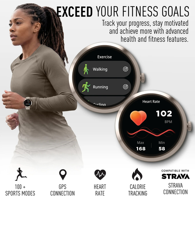 Reflex Active - Spectra 300R Steel Mink Smart Watch
