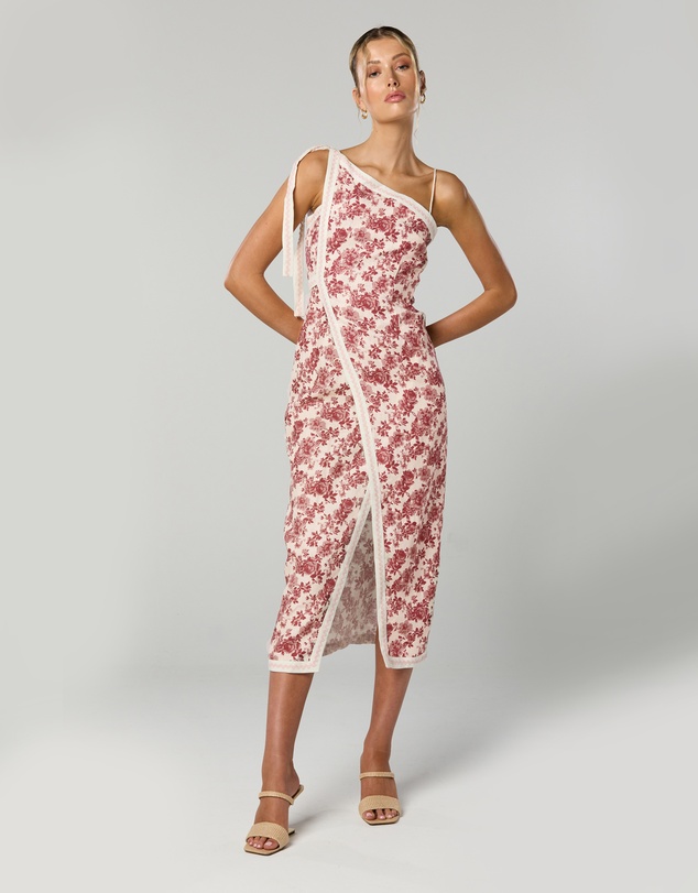 Winona - Cherri Asymmetrical Dress