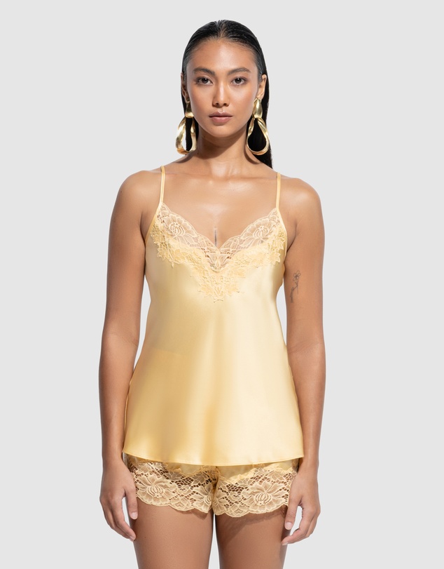 GINIA - Silk Lace Cami