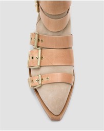 AllSaints - Jane Multi Buckle Boots - Women's