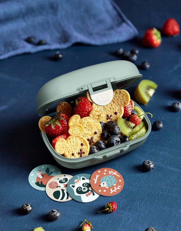 Monbento - Monbento Mb Gram Kids Snack Box - Raccoon
