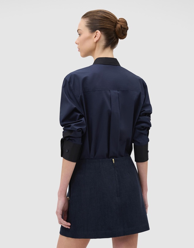 Oroton - Button Detail Mini Skirt