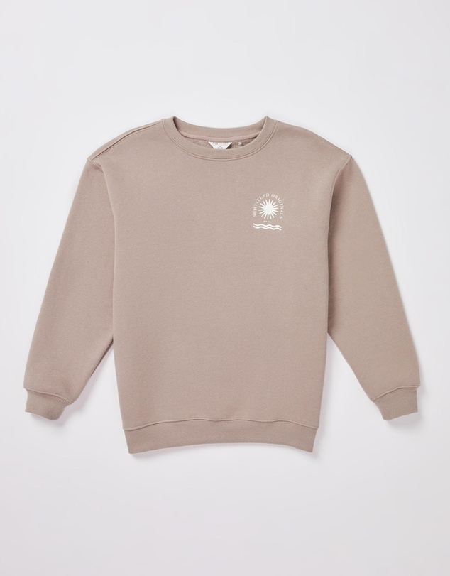 Subtitled - Teen Girls Resort Club Crew Neck Fleece Jumper
