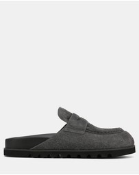 Naked Wolfe - Cord Dark Grey Hairy Suede