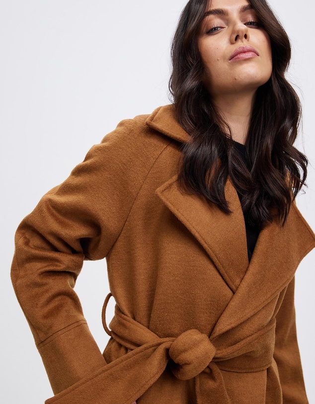 Third Form - Uncover Woolen Trench Coat