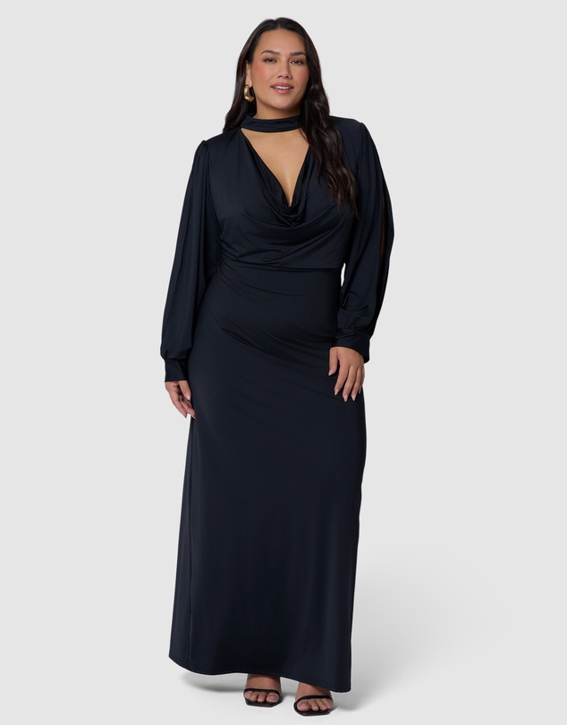 Pink Dusk by Curve Project - Hot Spell Maxi Dress