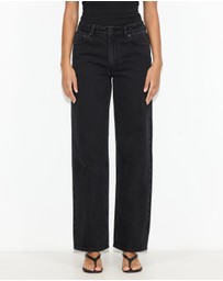 Dazie - Florence Mid Rise Straight Jeans