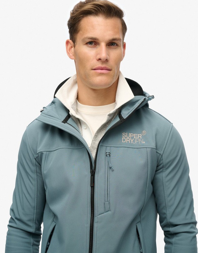Superdry - Hooded Soft Shell Trekker Jacket