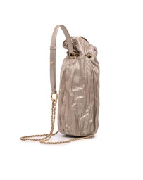 Pre-Loved by Azura Reborn - Pre-Loved chanel Pleated Leather Backpack Chain Detail