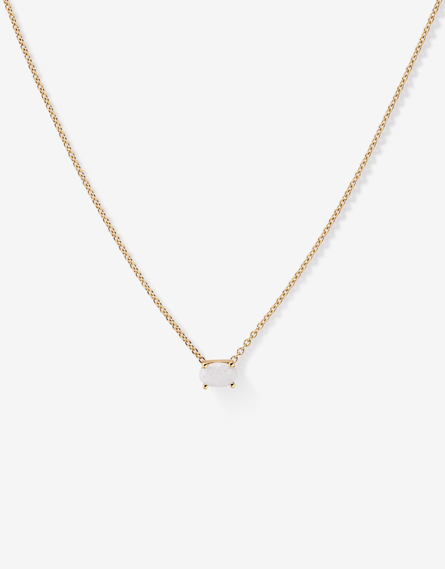 Michael Hill - Australian Opal East-West Necklace in 10kt Yellow Gold
