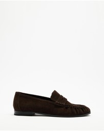 Atmos&Here - Luna Suede Loafers