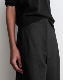 COS - Pima Cotton Barrel-Leg Trousers