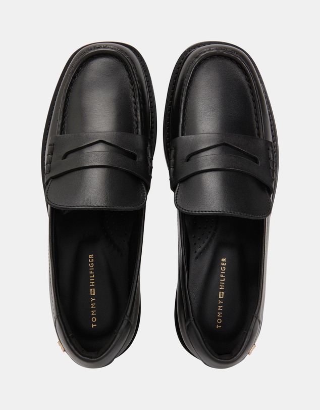 Tommy Hilfiger - Elettra Penny Leather Loafers - Women's