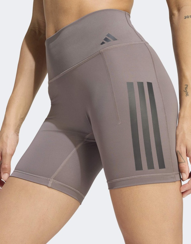 adidas Performance - Optime Workout 3-Stripes Short Leggings Womens