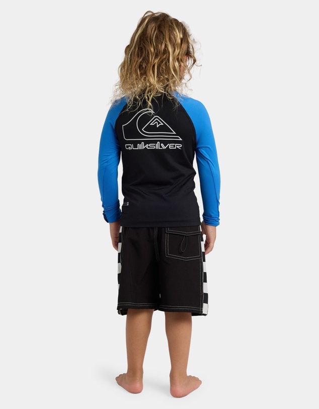 Quiksilver - Boys 2 to 7 On Tour Long Sleeve Rashguard
