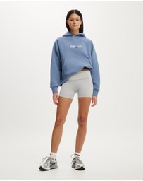 Cotton On Body Active - Plush Premium Graphic Raglan Hoodie