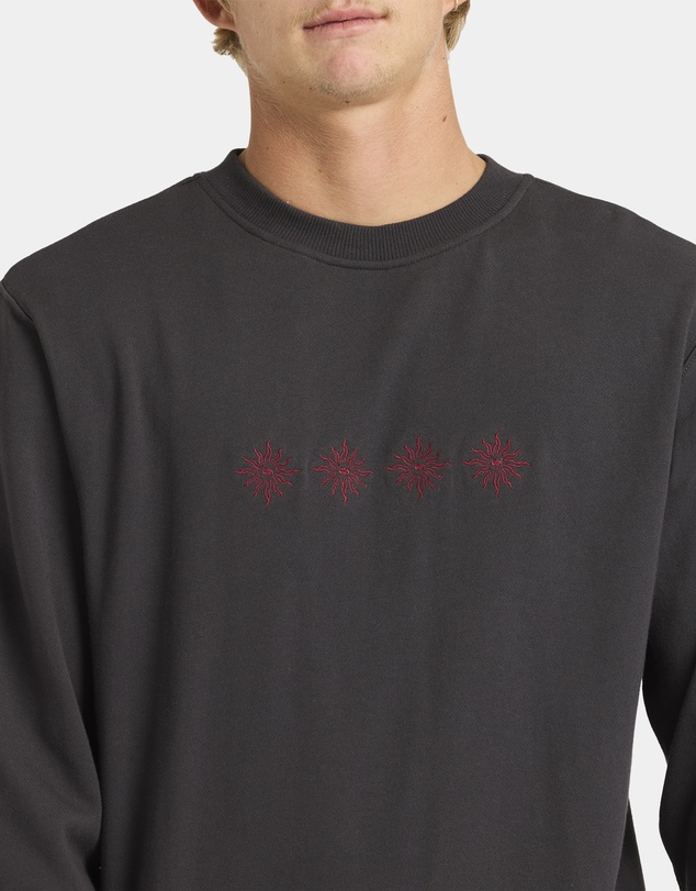 Quiksilver - Mens Static Sun Crew Neck