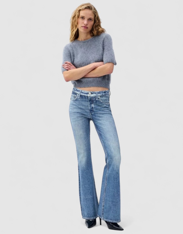 rag & bone - rb Miramar Ponte Dahlia Full Length