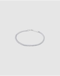 Kuzzoi - ICONIC EXCLUSIVE - Bracelet Chain Basic Trend in 925 Sterling Silver