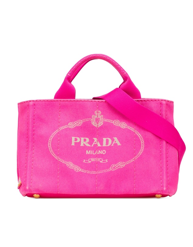 Pre-Loved by Azura Reborn - Pre-Loved Small Canvas Canapa Logo Satchel