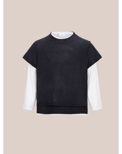 Faded Black & Off-White