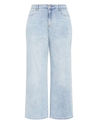 City Chic - Plus size Harley Fit Lora Wide Leg Jean - light wash
