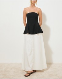 MON RENN - Solice Strapless Dress