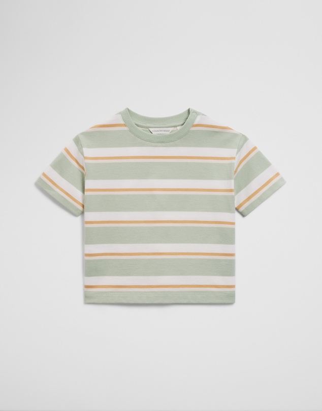 Country Road - Oversized Stripe Short Sleeve T-shirt