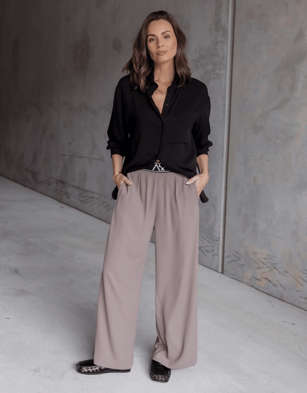 ALEXANDRA - Stellan Pants Taupe