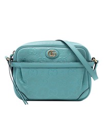 Pre-Loved by Azura Reborn - Pre-Loved GG Star Embossed Leather Crossbody