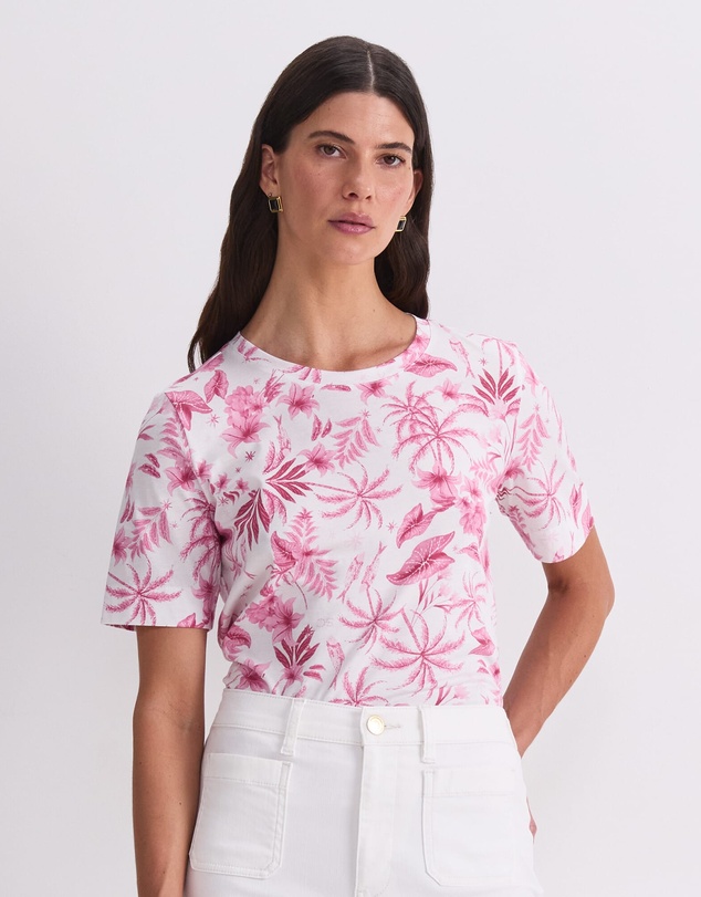 Sportscraft - Palm Print Merc Tee