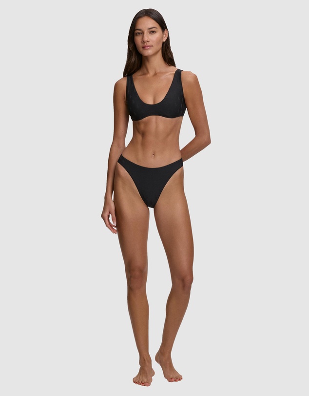 Polo Ralph Lauren - Logo Jacquard High Leg Bikini Bottom