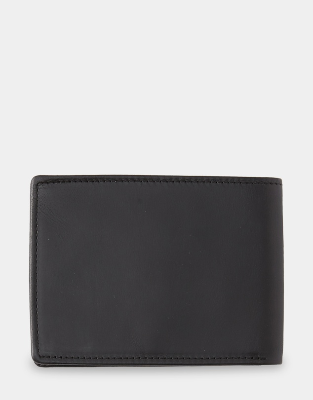Quiksilver - Mens Mac Tri-Fold Leather Wallet