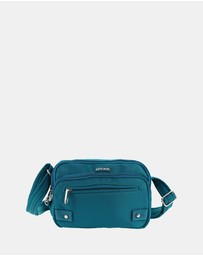 Pierre Cardin - Pierre Cardin Nylon Anti-Theft Cross Body Bag