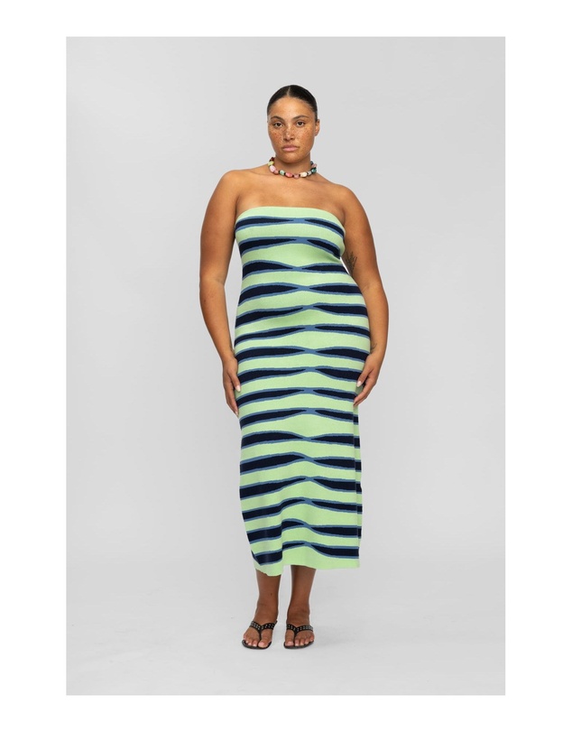 The Wolf Gang - Kazia Maxi Dress - Aquamarine