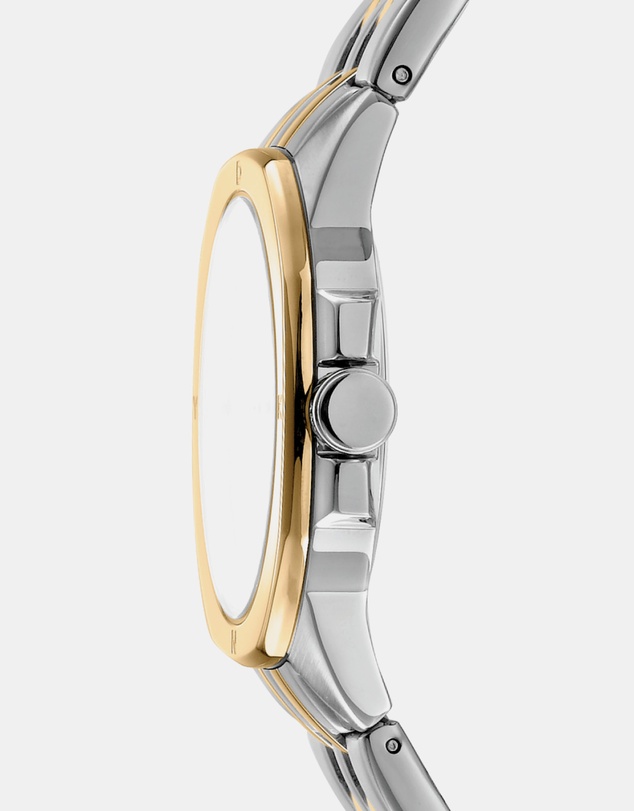 DKNY - Logo Brooklyn Midi Two-Tone Stainless Steel 34mm Watch